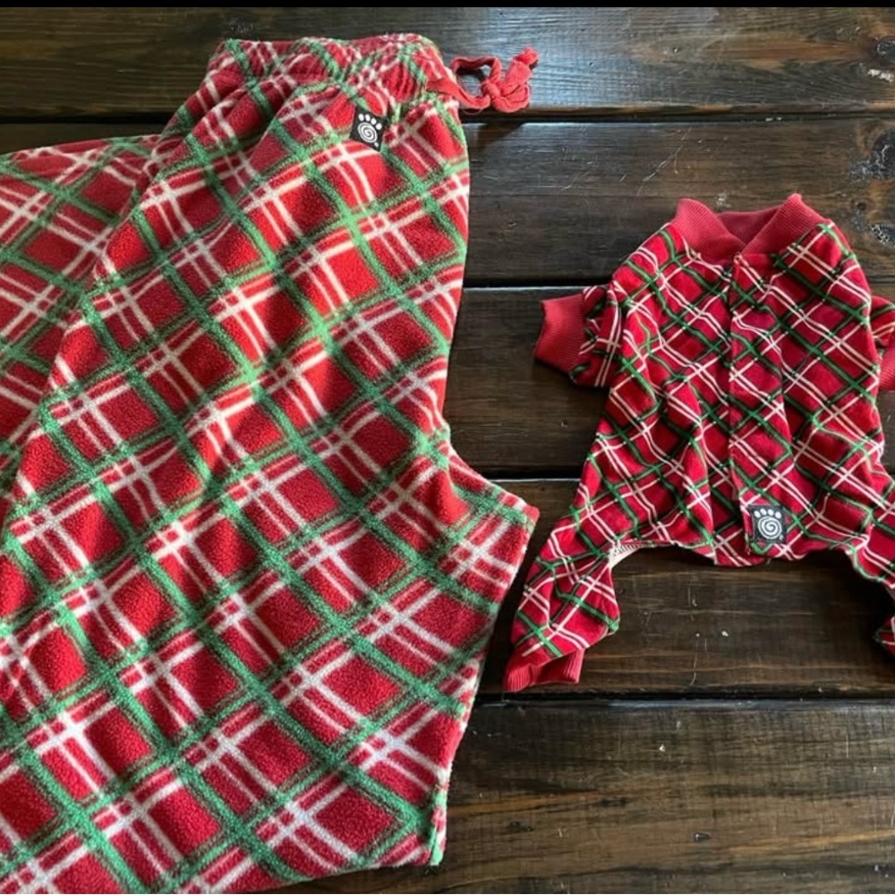 Matching doggie Pjs